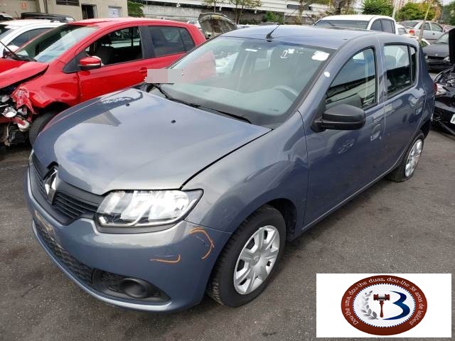 LOTE 002 RENAUT SANDERO AUTHENTIQUE 1.0 12V SCE 2018